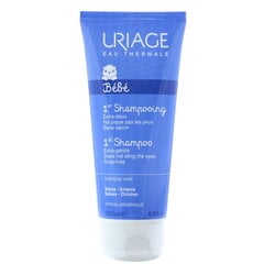 Нежный шампунь для волос Uriage Bebe 1er Extra Gentle Soap Free 200 мл цена и информация | Косметика для мам и детей | pigu.lt