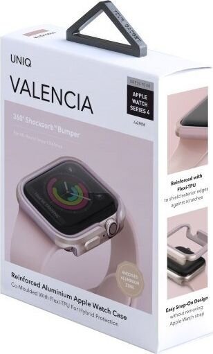 Uniq Valencia Blush Pink цена и информация | Išmaniųjų laikrodžių ir apyrankių priedai | pigu.lt