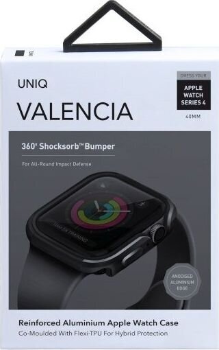 Uniq Valencia UNIQ108GUNMETAL kaina ir informacija | Išmaniųjų laikrodžių ir apyrankių priedai | pigu.lt