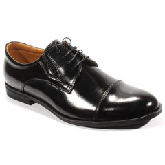 Odiniai batai vyrams CONHPOL, juodi kaina ir informacija | Vyriški batai | pigu.lt