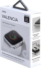 Uniq Valencia для Apple Watch Series 5/4, 40 мм, серебристый цена и информация | Аксессуары для смарт-часов и браслетов | pigu.lt