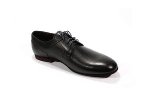 Odiniai batai vyrams DOMENO, juodi kaina ir informacija | Vyriški batai | pigu.lt