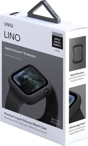 Uniq Lino UNIQ71BLK Black цена и информация | Išmaniųjų laikrodžių ir apyrankių priedai | pigu.lt