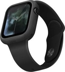 Uniq Lino, Apple Watch Series 4/5 40 мм черные (UNIQ71BLK) цена и информация | Аксессуары для смарт-часов и браслетов | pigu.lt