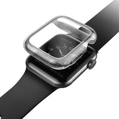 UNIQ etui Garde Apple Watch Series 4|5|6|SE 40mm. szary|smoked grey цена и информация | Аксессуары для смарт-часов и браслетов | pigu.lt