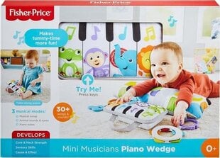  Fisher Price Miękkie pianinko poduszeczka (GJD27) kaina ir informacija | Žaislai kūdikiams | pigu.lt