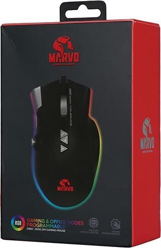 Marvo G960, juoda kaina ir informacija | Pelės | pigu.lt