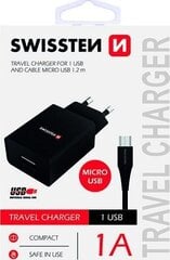 Swissten 22062000 цена и информация | Зарядные устройства для телефонов | pigu.lt
