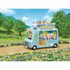 Игрушечный автобус Sylvanian Families The Rainbow Bus 5317 цена и информация | Игрушки для девочек | pigu.lt