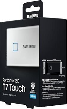 Samsung SSD T7 1TB (MU-PC1T0S/WW) kaina ir informacija | Išoriniai kietieji diskai (SSD, HDD) | pigu.lt