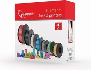 Gembird 3DP-PLA+1.75-02-G kaina ir informacija | Spausdintuvų priedai | pigu.lt