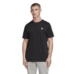 Мужская черная футболка Adidas Originals Trefoil Essentials Tee FM9969 цена и информация | Мужские футболки | pigu.lt