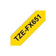 Этикеточная лента - бумага Brother TZe-FX651 TZeFX651  label цена и информация | Аксессуары для принтера | pigu.lt