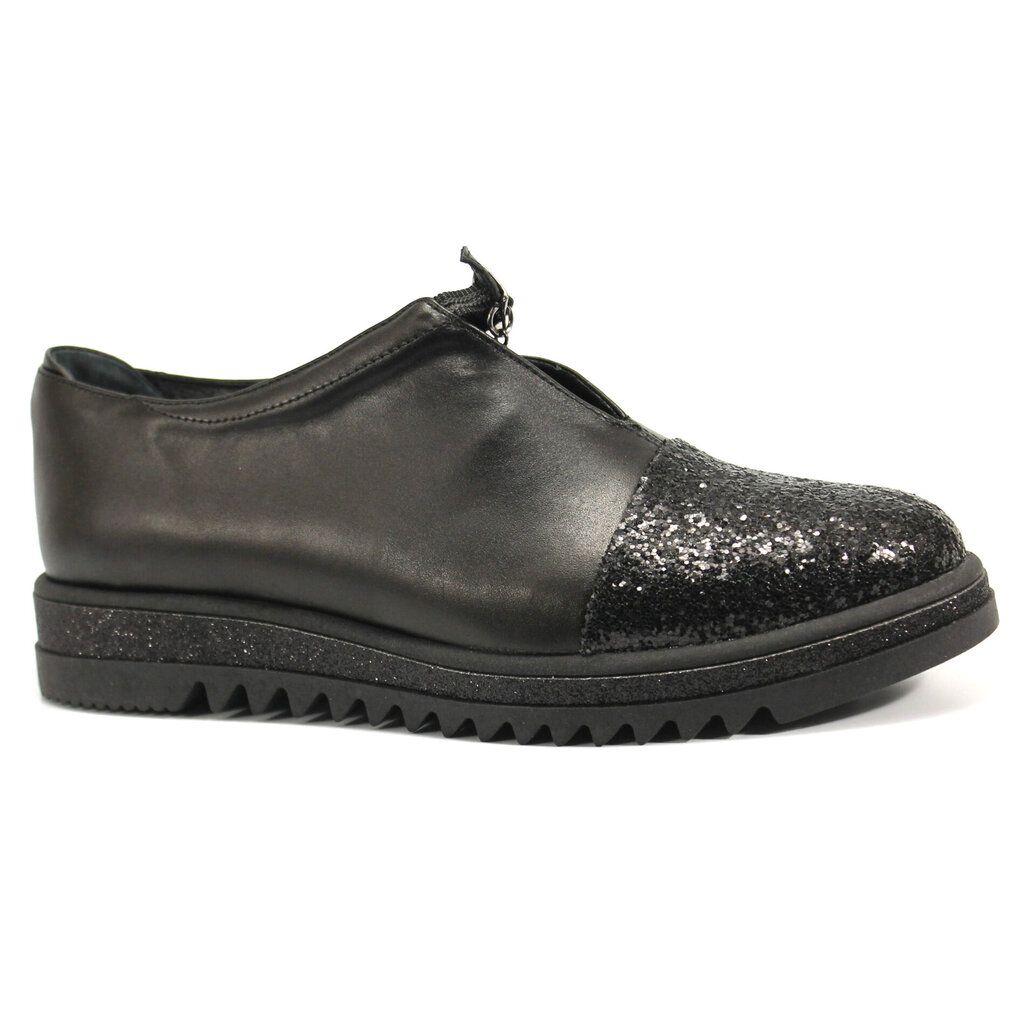 Odiniai batai Robson, juodi kaina ir informacija | Bateliai moterims  | pigu.lt