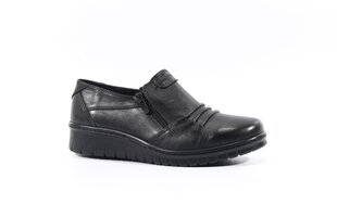 Женские кожаные туфли Comfortabel 250449, черный цена и информация | Женские туфли | pigu.lt
