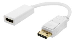 Deltaco DP-HDMI44 kaina ir informacija | Adapteriai, USB šakotuvai | pigu.lt