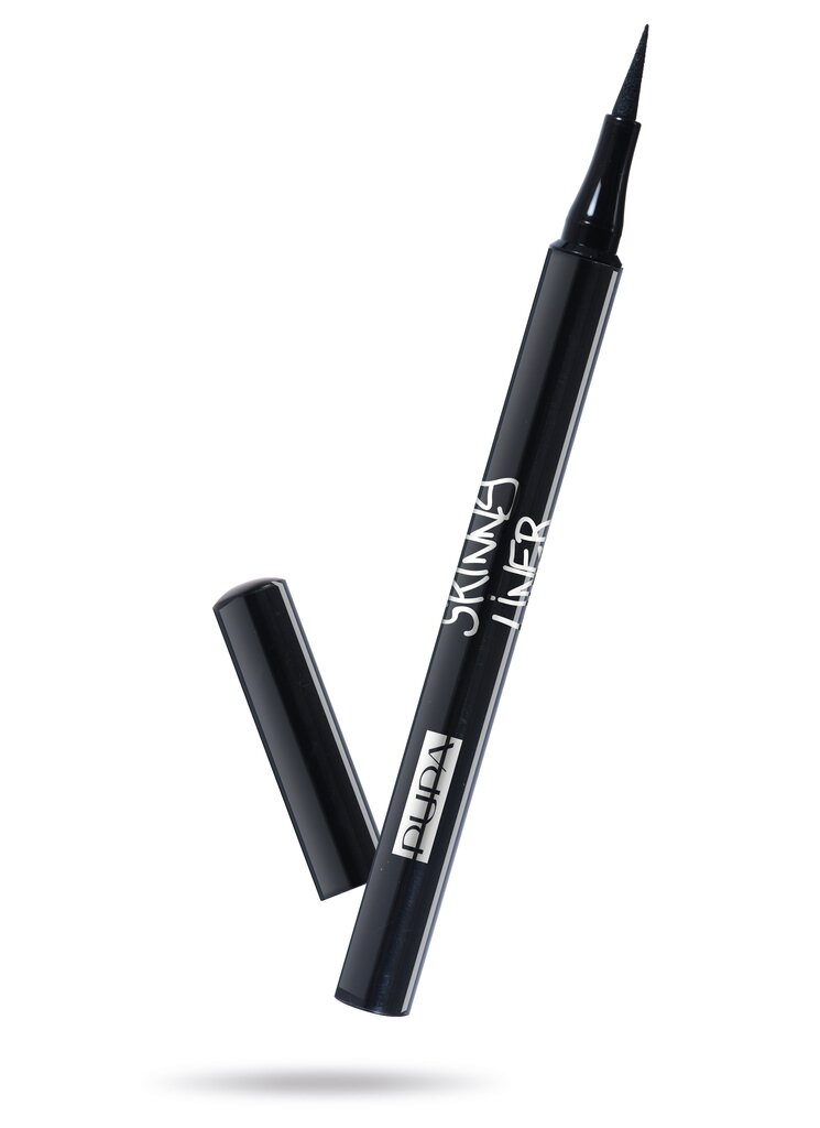 Skystas akių kontūro apvadas Pupa Skinny Liner 1 ml, 001 Extra Black kaina ir informacija | Akių šešėliai, pieštukai, blakstienų tušai, serumai | pigu.lt