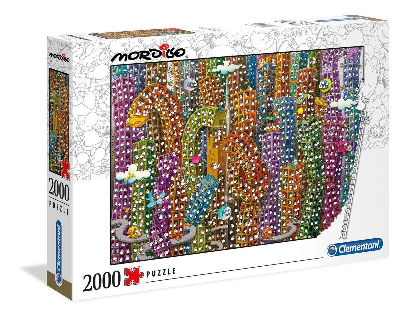 Dėlionė Clementoni Mordilo 32565 Džiunglės, 2000 d. kaina ir informacija | Dėlionės (puzzle) | pigu.lt