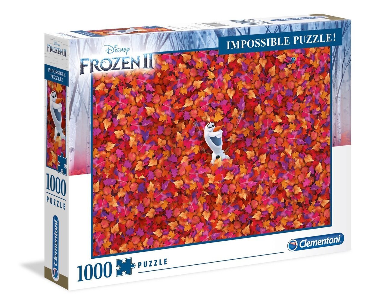 Dėlionė Clementoni Impossible Ledo šalis 2 (Frozen 2), 39526, 1000 d. kaina ir informacija | Dėlionės (puzzle) | pigu.lt