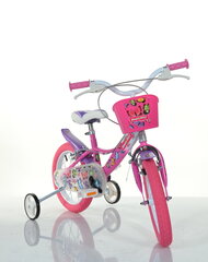 Dviratukas vaikams Bimbo Bike 16" Girl Butterfly, rožinis kaina ir informacija | Dviračiai | pigu.lt