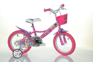 Велосипед детский Bimbo Bike 14 "Girl Butterfly, розовый цена и информация | Велосипеды | pigu.lt