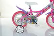 Dviratukas vaikams Bimbo Bike 12" Girl Butterfly, rožinis цена и информация | Dviračiai | pigu.lt