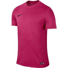 Futbolo marškinėliai Nike Park VI JSY Jr 725984 616, rožiniai kaina ir informacija | Futbolo apranga ir kitos prekės | pigu.lt