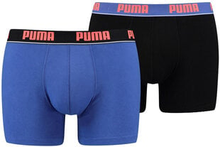 Puma Нижнее белье Basic Boxer Black Blue цена и информация | Мужские трусы | pigu.lt