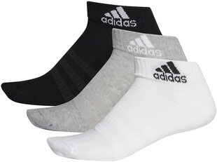 Vyriškos kojinės Adidas Cush Ank 3PP White Grey Black kaina ir informacija | Vyriškos kojinės | pigu.lt