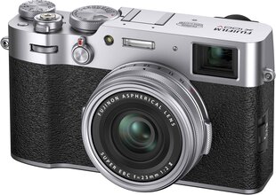 FUJIFILM X100V, Silver kaina ir informacija | Skaitmeniniai fotoaparatai | pigu.lt