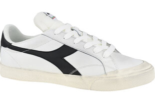 Спортивная обувь мужская Diadora Melody Leather Dirty M 501 176360 01 C0351, белая цена и информация | Кроссовки для мужчин | pigu.lt