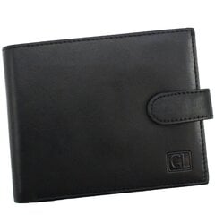 Piniginė Genuine Leather 102BLLG kaina ir informacija | Vyriškos piniginės, kortelių dėklai | pigu.lt