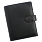 Piniginė Genuine Leather 1225BLL цена и информация | Vyriškos piniginės, kortelių dėklai | pigu.lt
