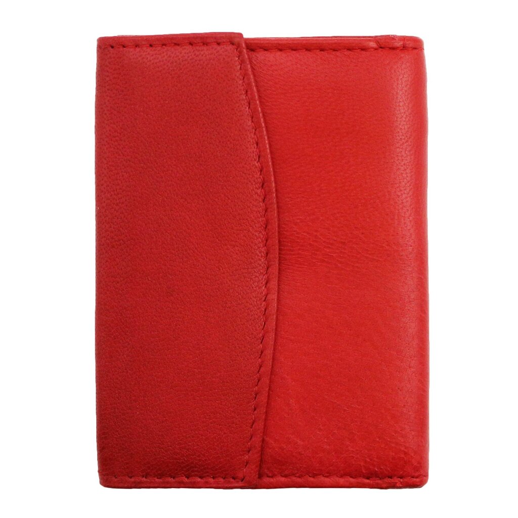 Piniginė Genuine Leather 057REDSMALL kaina ir informacija | Piniginės, kortelių dėklai moterims | pigu.lt
