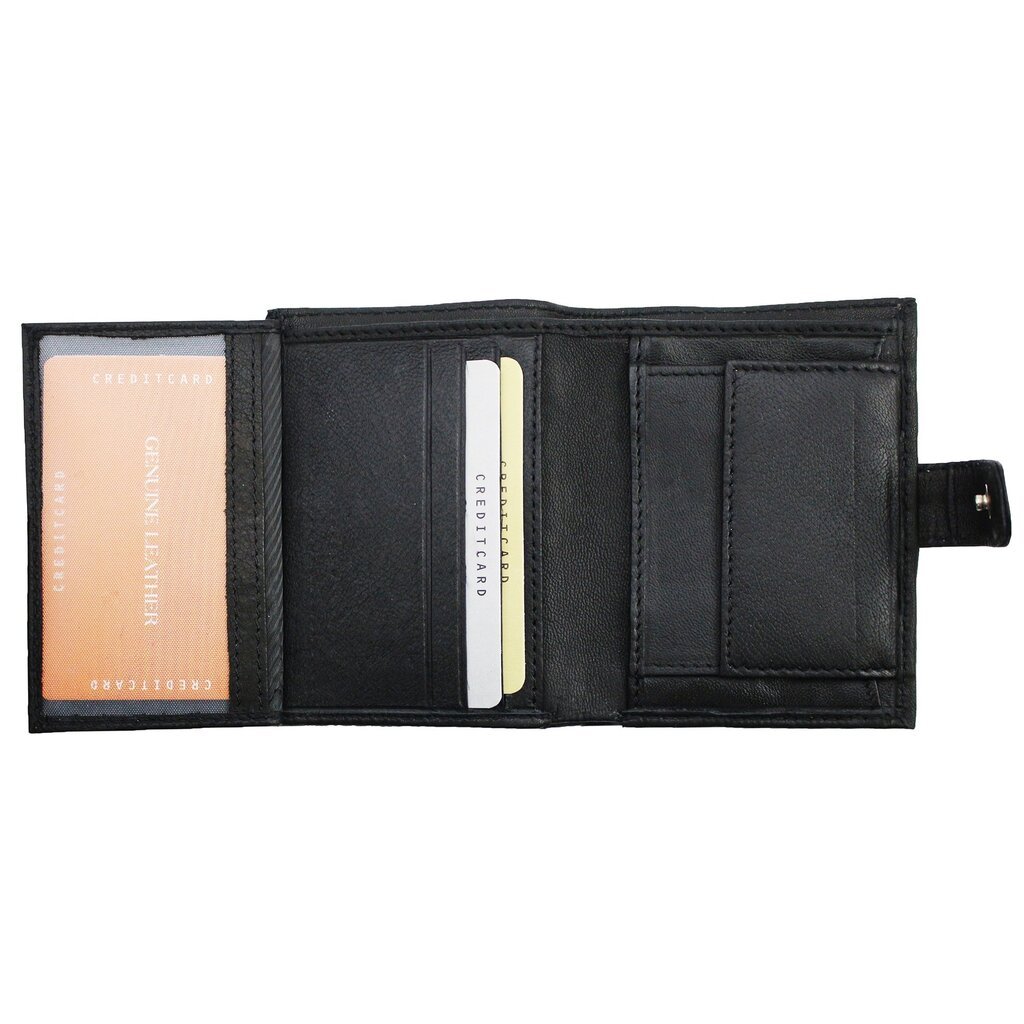 Piniginė Genuine Leather 679BLL kaina ir informacija | Vyriškos piniginės, kortelių dėklai | pigu.lt