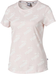 Marškinėliai moterims Puma Amplifiied Aop Tee Pink kaina ir informacija | Marškinėliai moterims | pigu.lt