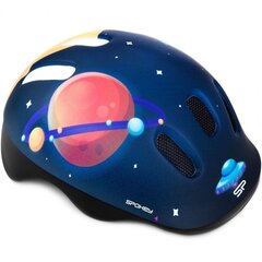 Детский велосипедный шлем Spokey Space Jr, 52-56 см, темно-синий цена и информация | Шлемы | pigu.lt