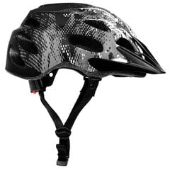 Шлем для велосипедиста Spokey Checkpoint Senior, серый цена и информация | Шлемы | pigu.lt