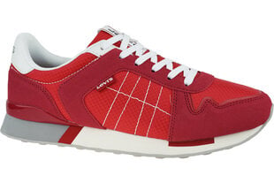 Sportiniai batai vyrams Levi`s, raudoni kaina ir informacija | Kedai vyrams | pigu.lt