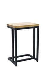 Придвигаемый столик Киви 30 см, коричневый цена и информация | Журнальные столы | pigu.lt