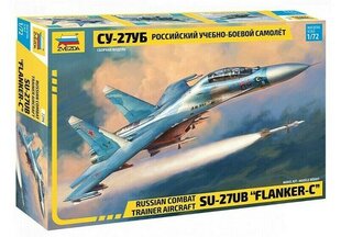 Klijuojamas Modelis Zvezda 7294 SU-27UB &quot;Flanker C&quot; 1/72 kaina ir informacija | Klijuojami modeliai | pigu.lt