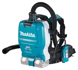 Аккумуляторный пылесос-рюкзак Makita DVC265ZXU, 36В цена и информация | Промышленные пылесосы | pigu.lt