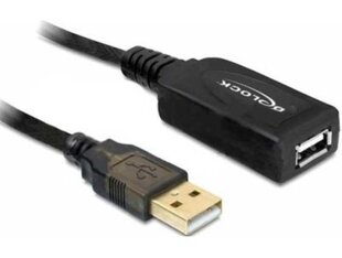 Delock, USB 2.0, 20 m kaina ir informacija | Kabeliai ir laidai | pigu.lt