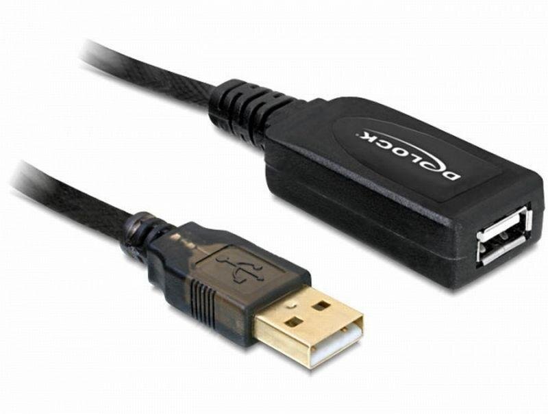 Kabelis USB 2.0 A-A M/F, 15m kaina ir informacija | Kabeliai ir laidai | pigu.lt