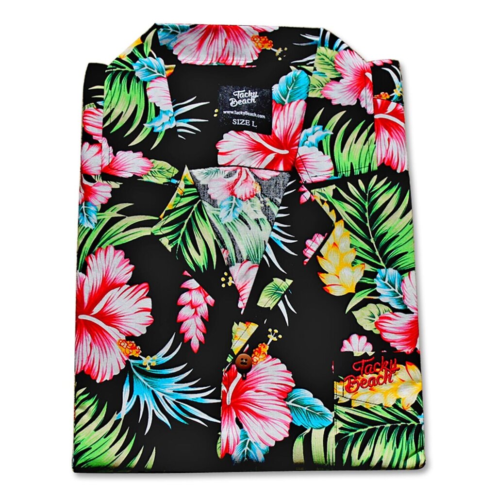 Vyriški havajietiški marškinėliai Tacky Beach kaina ir informacija | Vyriški marškinėliai | pigu.lt