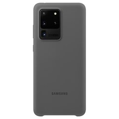Samsung Galaxy S20 Ultra Silicone Cover, Gray цена и информация | Чехлы для телефонов | pigu.lt