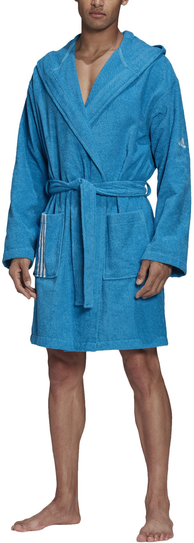 Vyriškas chalatas Adidas Bathrobe U Blue kaina | pigu.lt