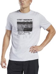 Футболка Reebok Gs Lost Reebok Crew White цена и информация | Футболка мужская | pigu.lt