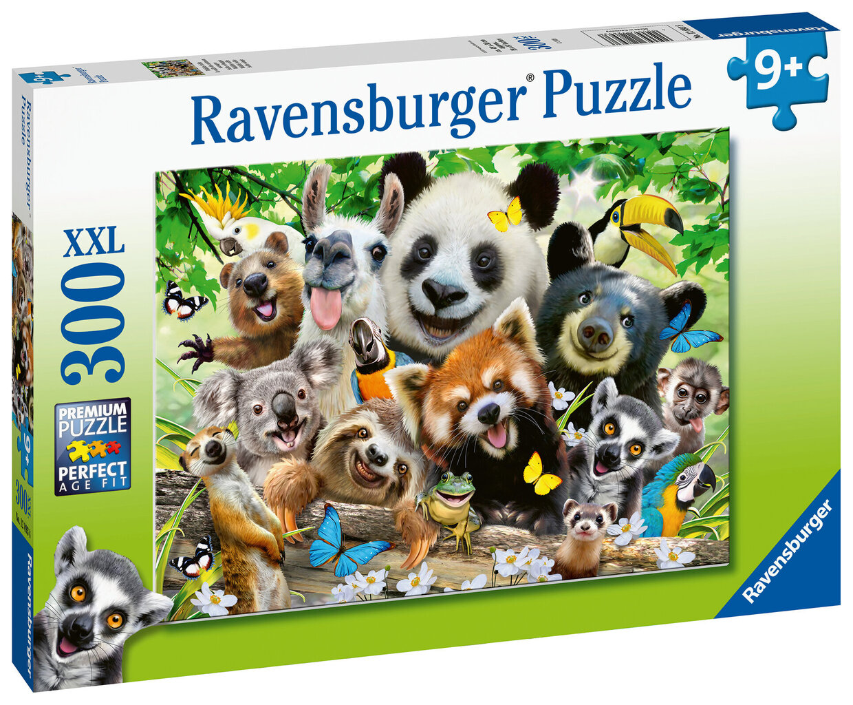 Dėlionė Ravensburger Laukinės gamtos gyvūnai, 300 d.,12893 kaina ir informacija | Dėlionės (puzzle) | pigu.lt