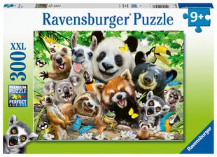 Dėlionė Ravensburger Laukinės gamtos gyvūnai, 300 d.,12893 kaina ir informacija | Dėlionės (puzzle) | pigu.lt